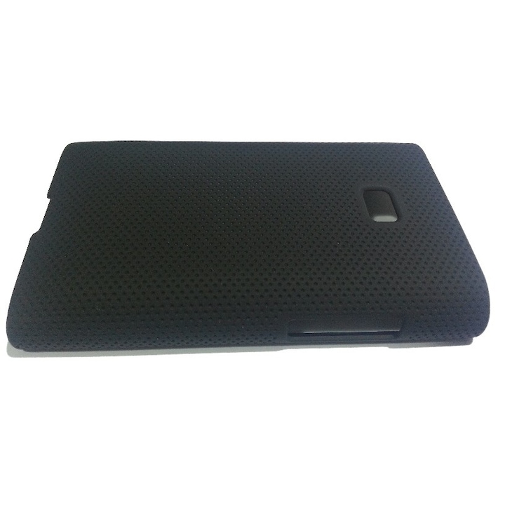Калъф за LG Optimus L3 Plastic Dream Mesh Black Color Case