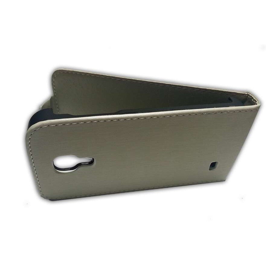 Husa Samsung Galaxy S4 mini i9190 - piele ECO alba