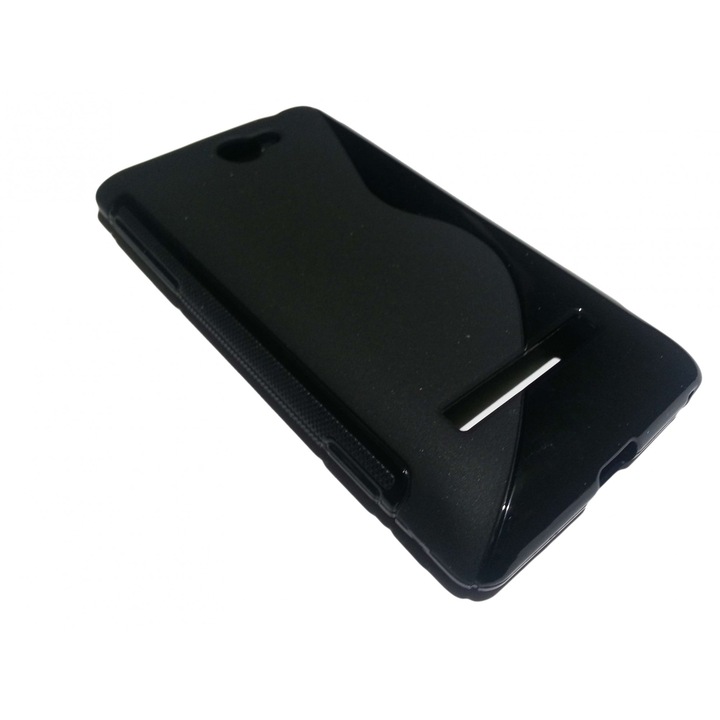 Силиконов кейс HTC 8S Модел S Line Черен цвят