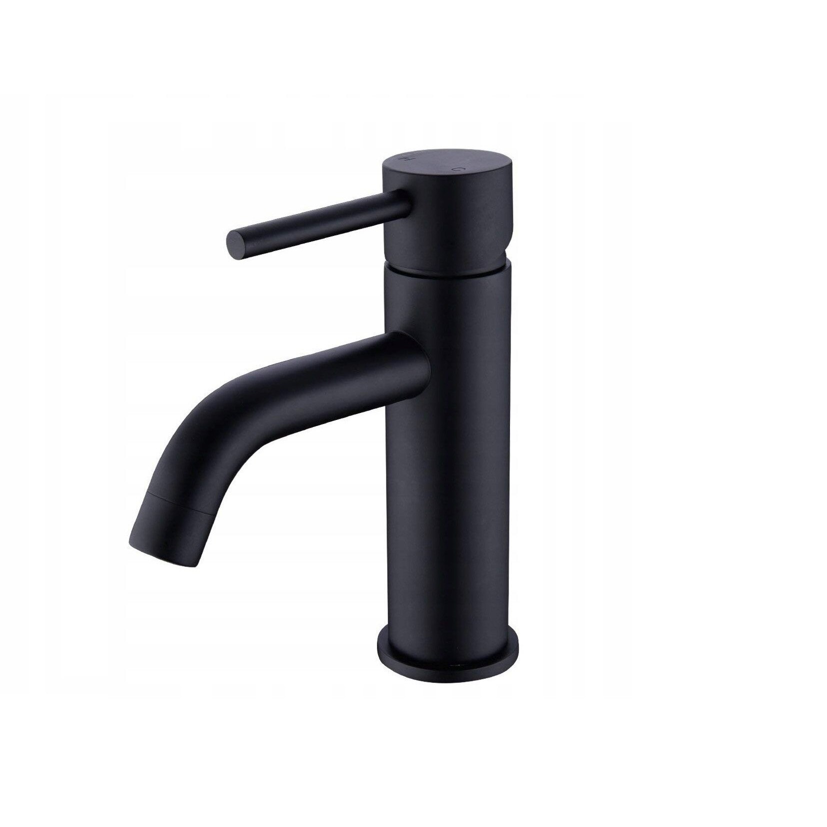 Baterie lavoar Graf,montaj pe lavoar, finisaj Negru Mat