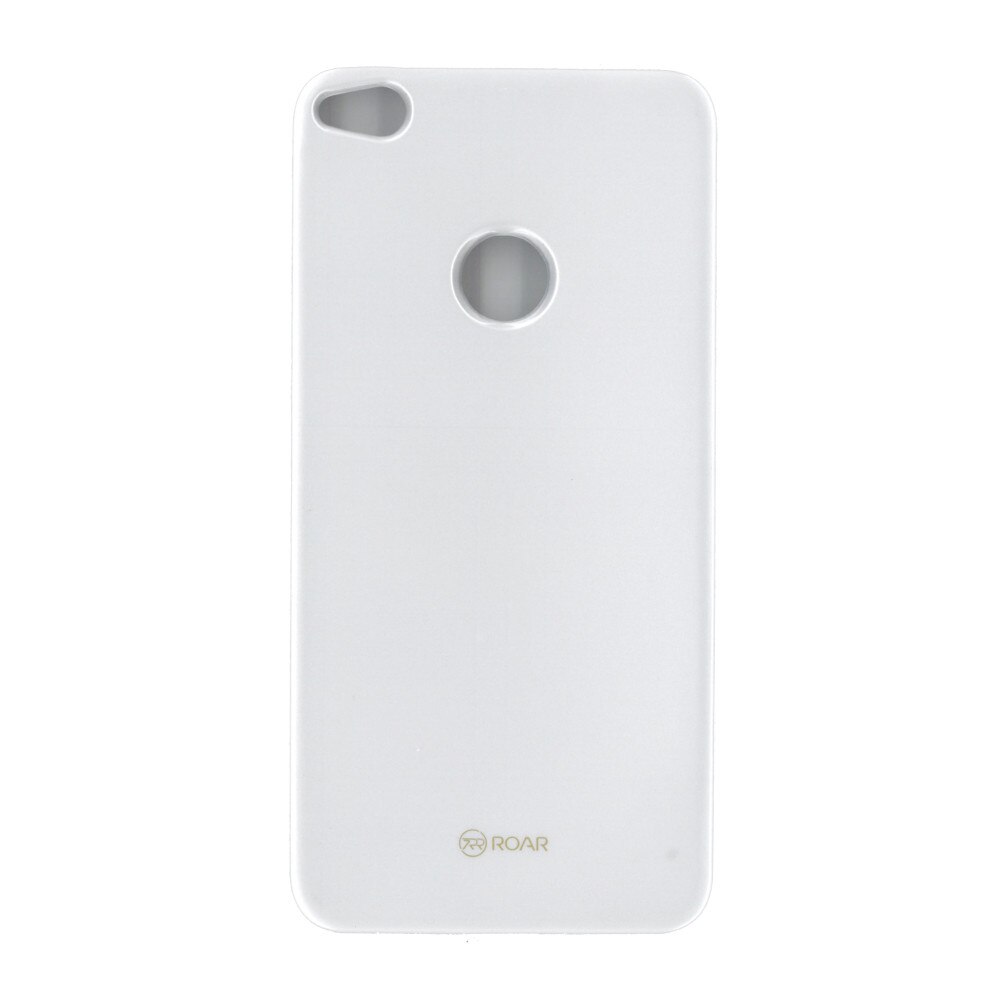 Husa din silicon mat Roar LA-LA Glaze pentru Huawei P8 Lite 2017, argintiu