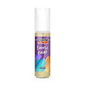 Vopsea pentru textile pe baza de apa Pentart - vanilie, 20 ml Vopsea pentru textile pe baza de apa Pentart - vanilie, 20 ml