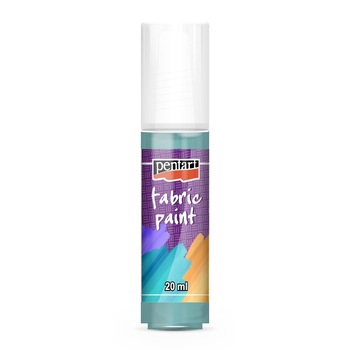 Vopsea pentru textile pe baza de apa Pentart - menta, 20 ml Vopsea pentru textile pe baza de apa Pentart - menta, 20 ml