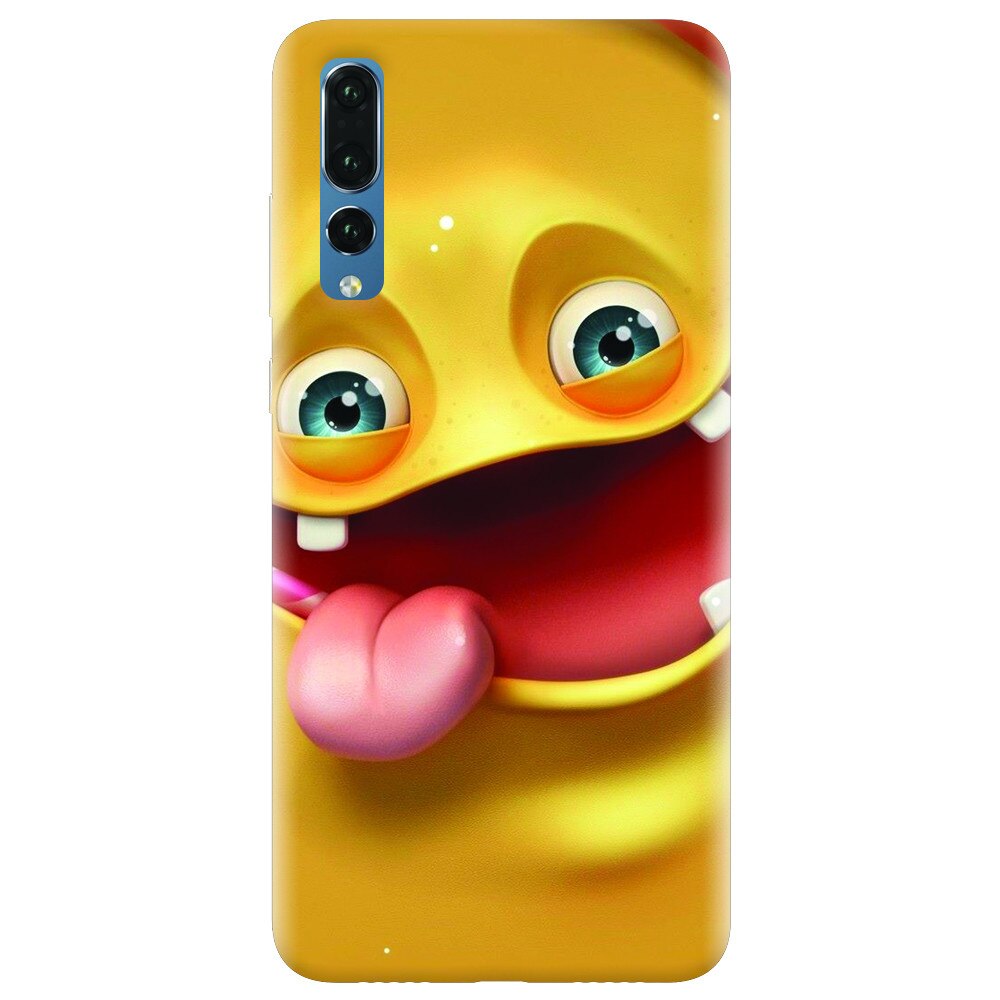 Husa silicon pentru Huawei P20 Pro, Cute Monster