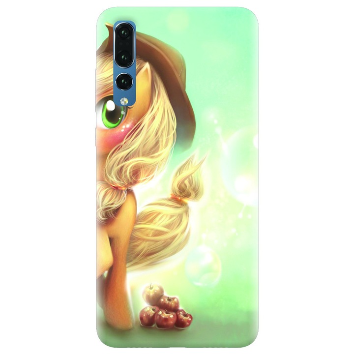 Силиконов кейс за Huawei P20 Pro, Applejack Pony Cute K