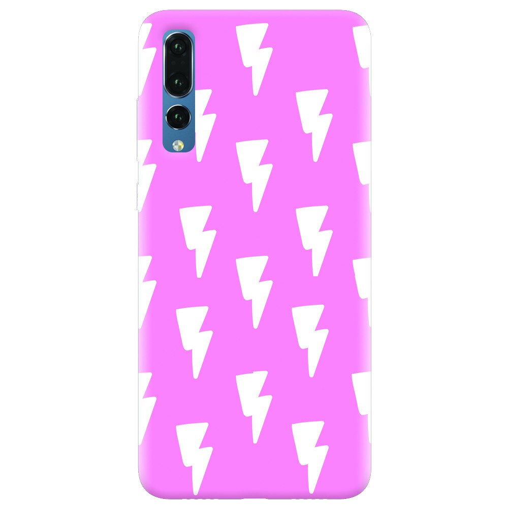 Husa silicon pentru Huawei P20 Pro, Electric Pink