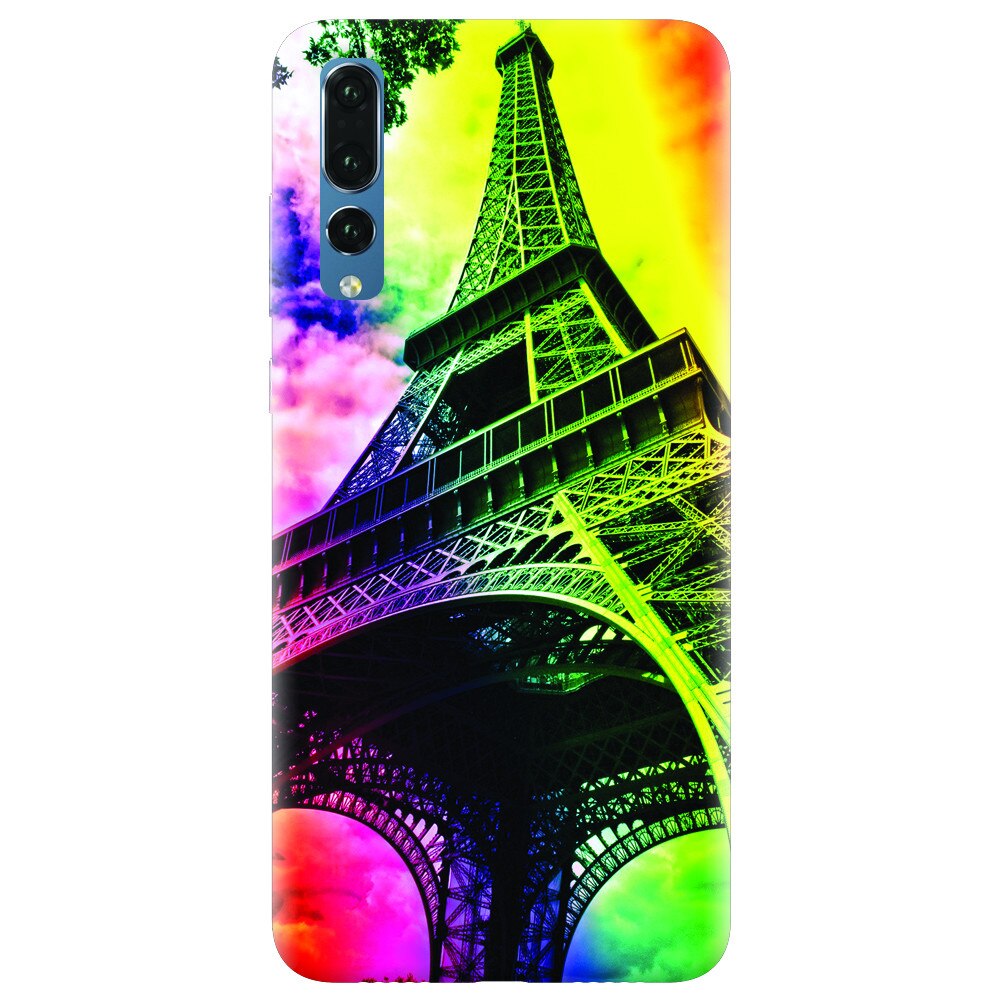 Husa silicon pentru Huawei P20 Pro, Eiffel Tower 002