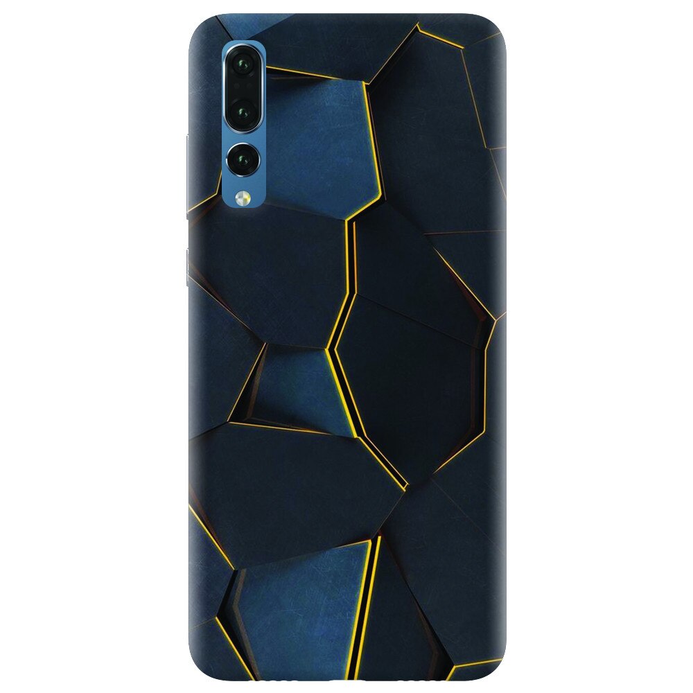 Husa silicon pentru Huawei P20 Pro, Abstract Draw