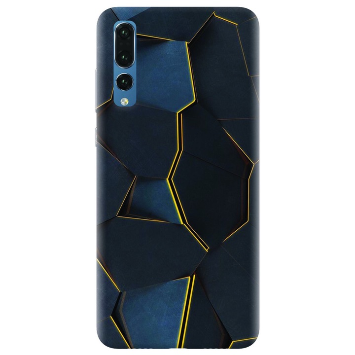 Силиконов калъф за Huawei P20 Pro, Abstract Draw