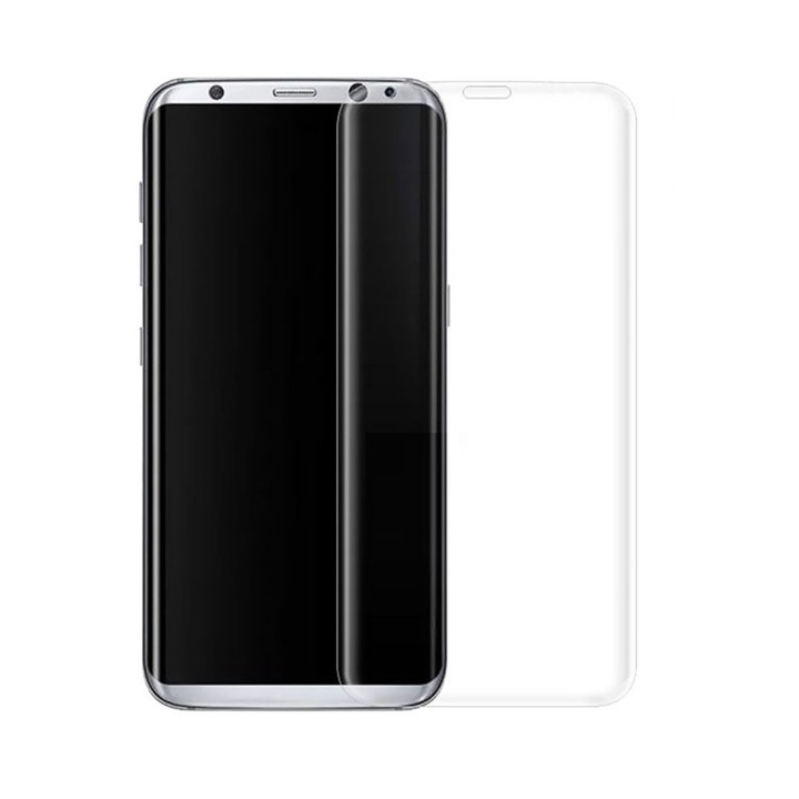Стъклен протектор за целия екран, Delphi, За Samsung Galaxy S9 Plus, 0.3mm, Прозрачен