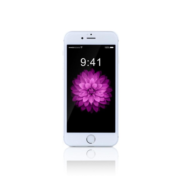 Стъклен протектор за целия дисплей 5D Delphi, 0.15mm, за iPhone 7/8 Plus, Бял - 52442