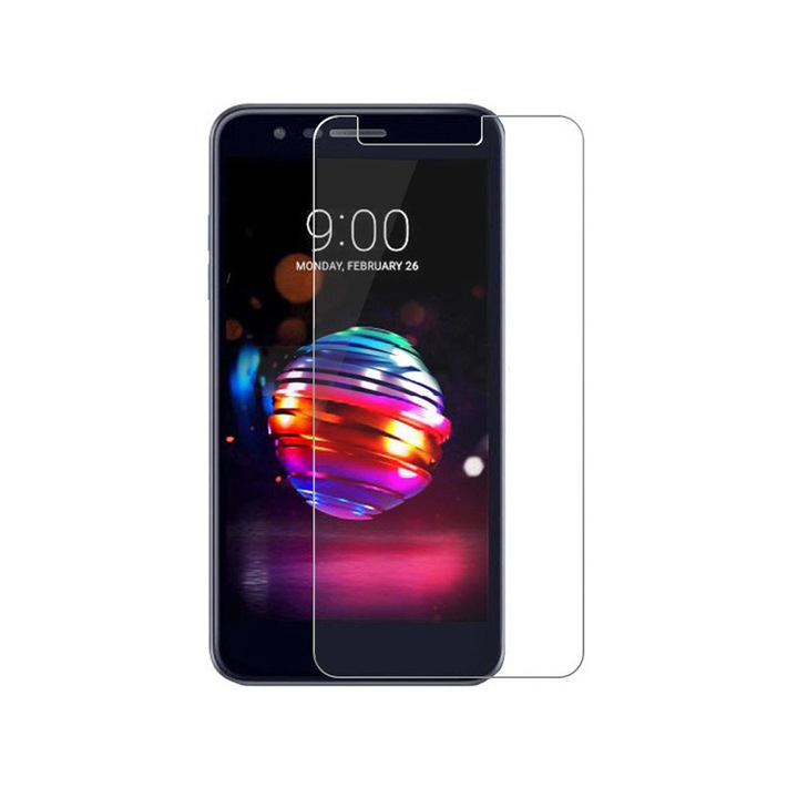 Стъклен протектор Delphi, За LG К10 2018, 0.3mm, Прозрачен - 52403