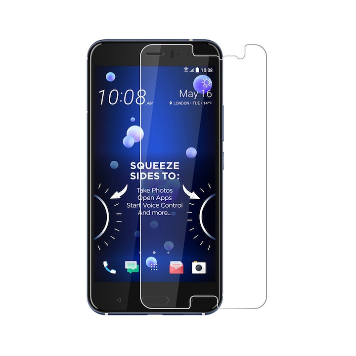 Стъклен протектор Delphi, за HTC U11 Life, 0.3mm, Прозрачен