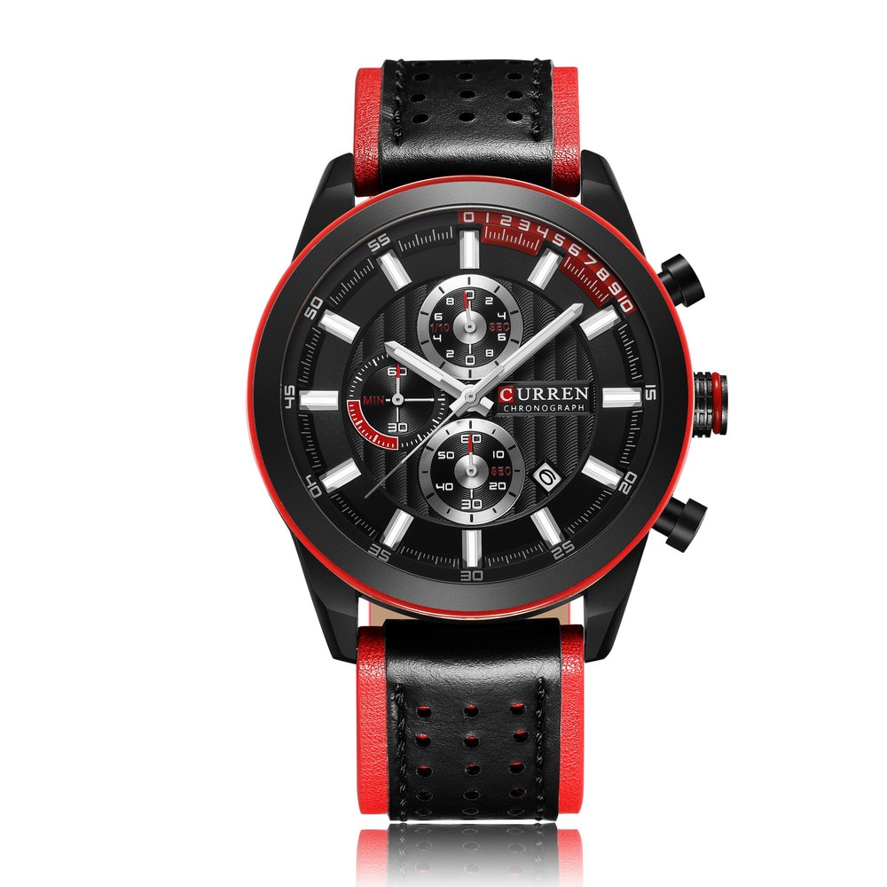 Ceas barbati Curren Chronograph 8292-1, Negru