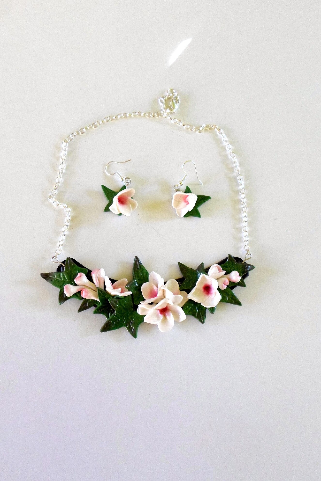 Set colier si cercei, Androcriss, hand-made