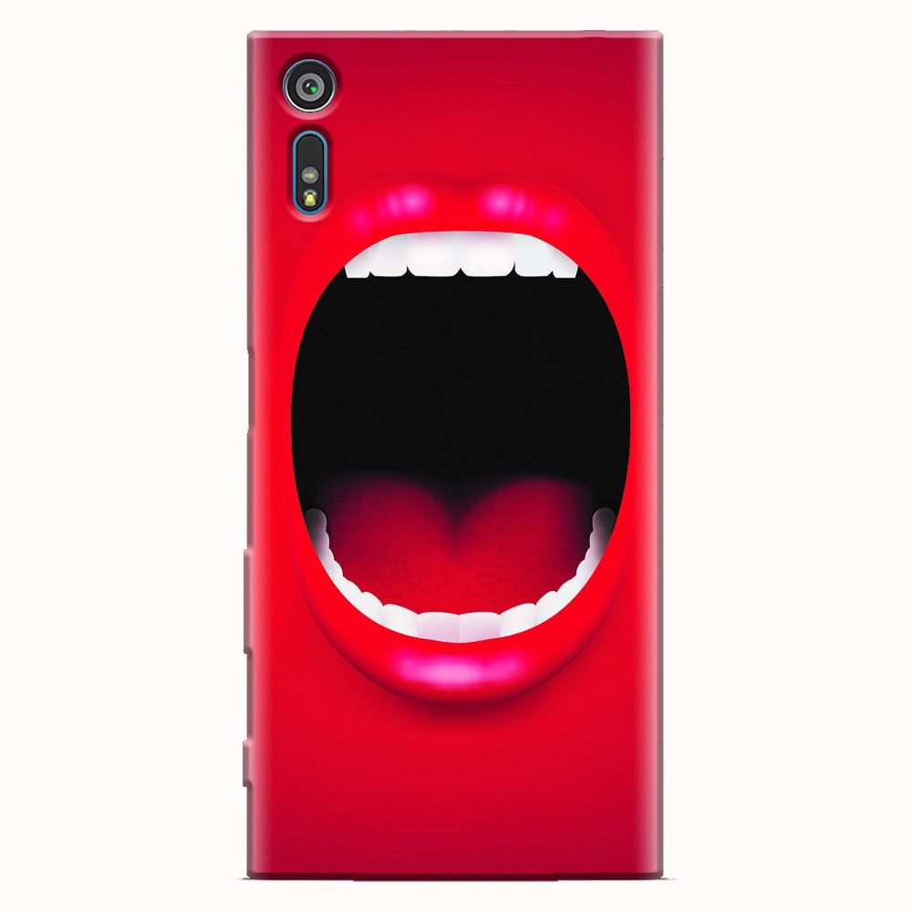 Husa silicon pentru Sony Xperia XR, Big Mouth