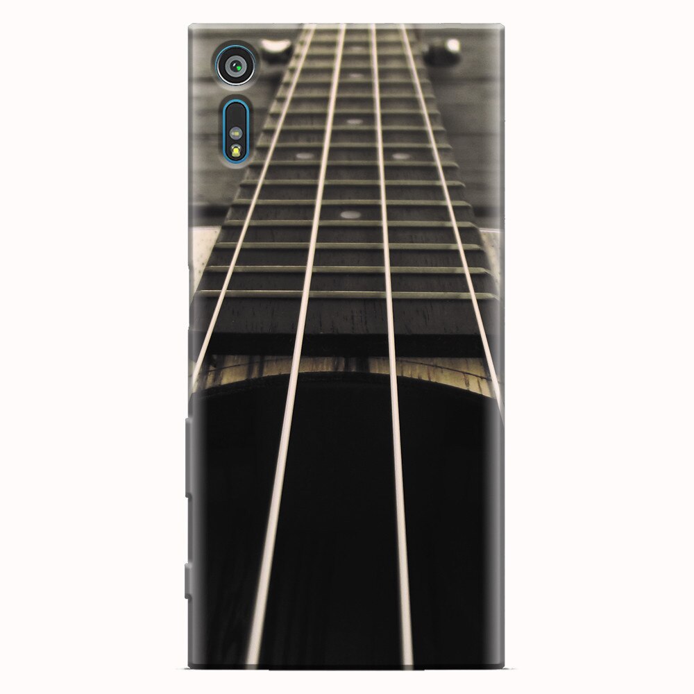 Husa silicon pentru Sony Xperia XR, Bass Guitar