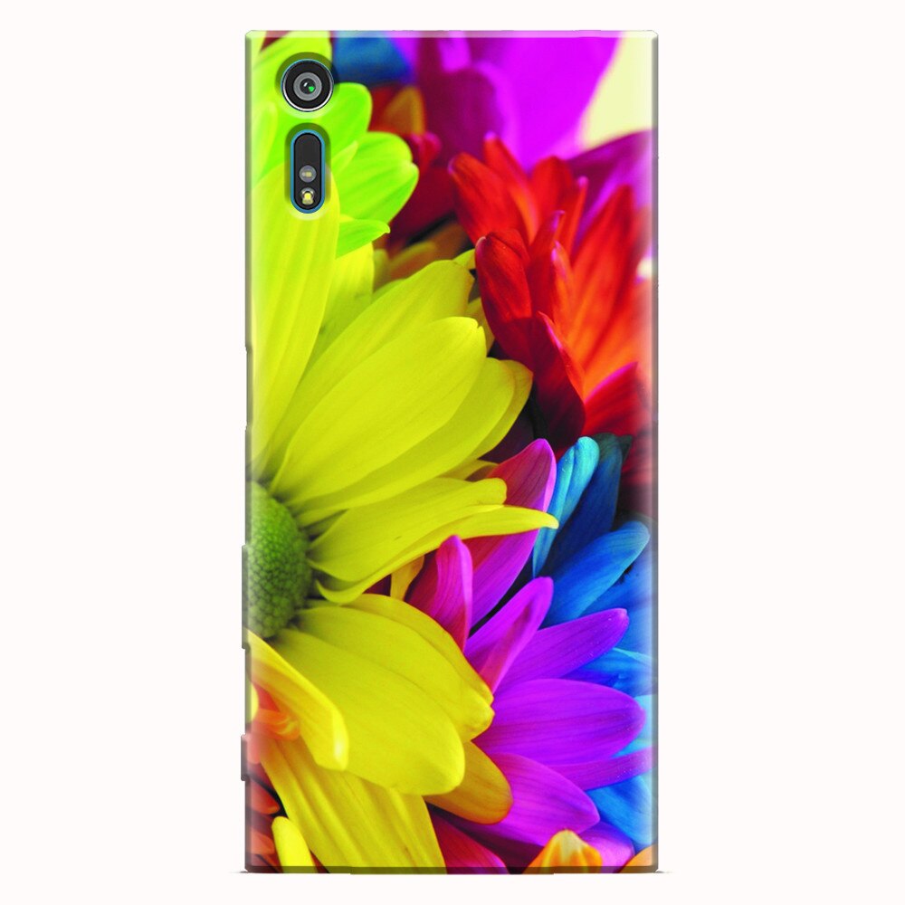Husa silicon pentru Sony Xperia XR, Flower