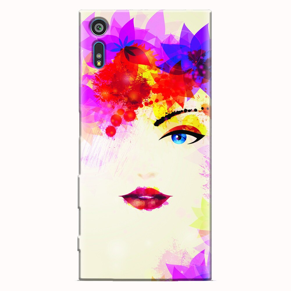 Husa silicon pentru Sony Xperia XR, Pretty Face