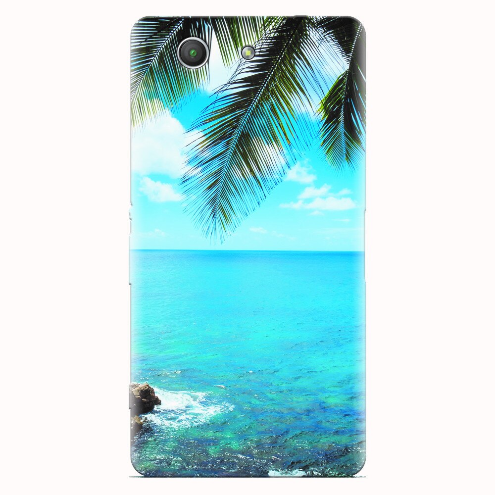 Husa silicon pentru Sony Xperia Z3 mini, Coastline