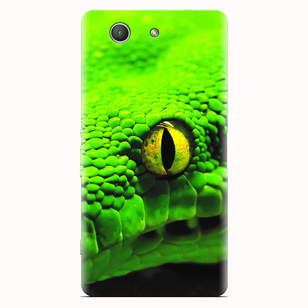 Husa silicon pentru Sony Xperia Z3 mini, Animal Eye