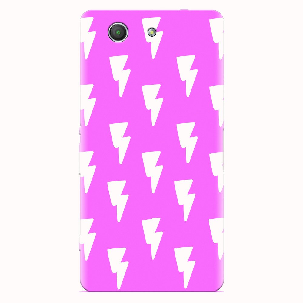 Husa silicon pentru Sony Xperia Z3 mini, Electric Pink