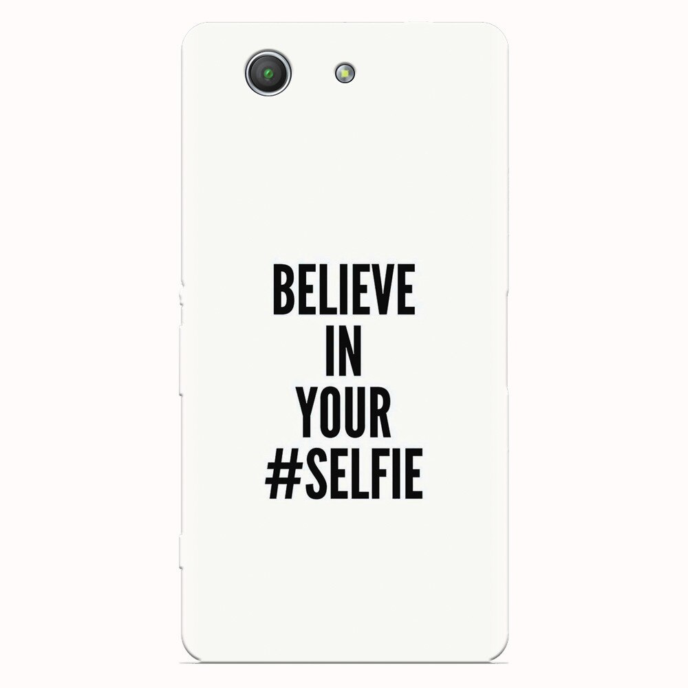 Husa silicon pentru Sony Xperia Z3 mini, Believe In Yourlfie