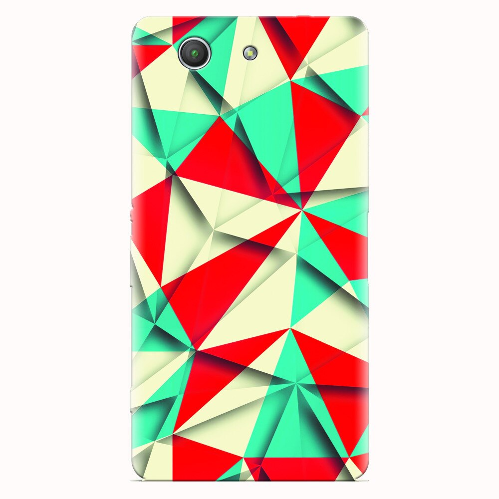 Husa silicon pentru Sony Xperia Z3 mini, Abstract Vector