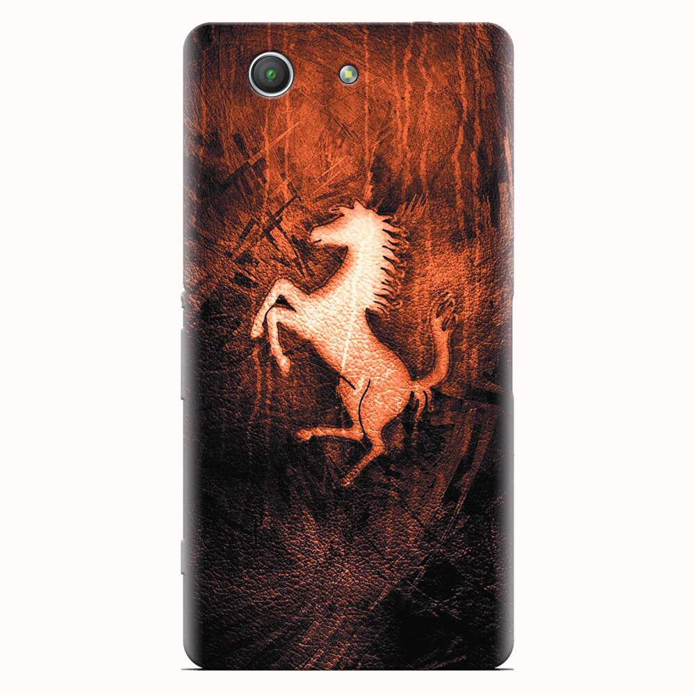 Husa silicon pentru Sony Xperia Z3 mini, Amazing Horse