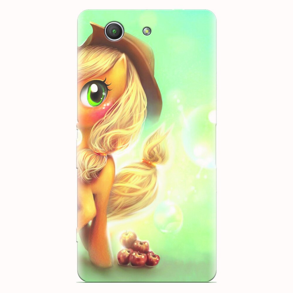 Husa silicon pentru Sony Xperia Z3 mini, Applejack Pony Cute K