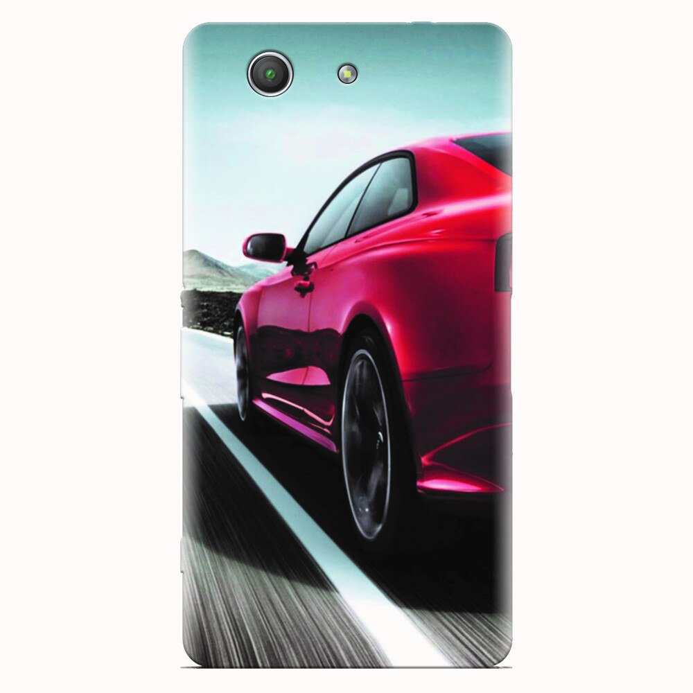 Husa silicon pentru Sony Xperia Z3 mini, Car On Road