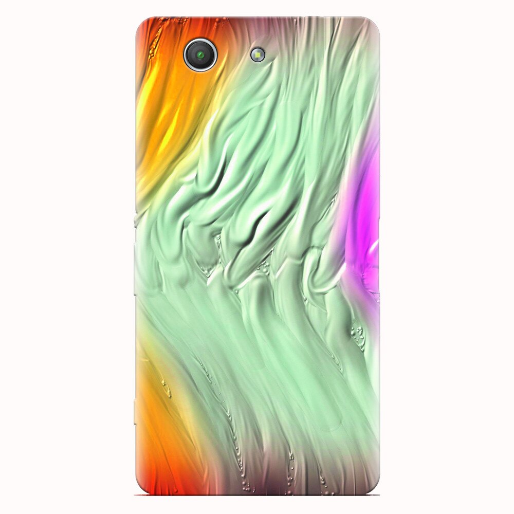 Husa silicon pentru Sony Xperia Z3 mini, Attractive Abstract Design