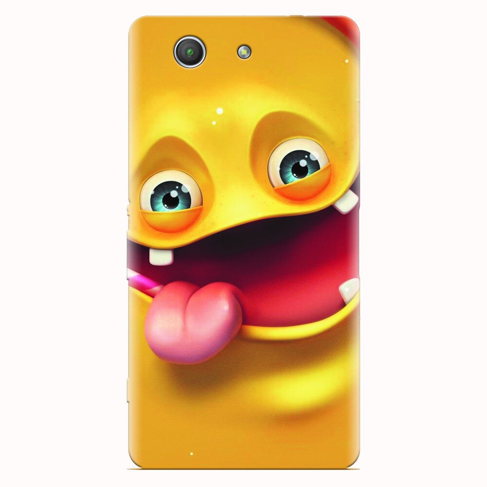 Husa silicon pentru Sony Xperia Z3 mini, Cute Monster