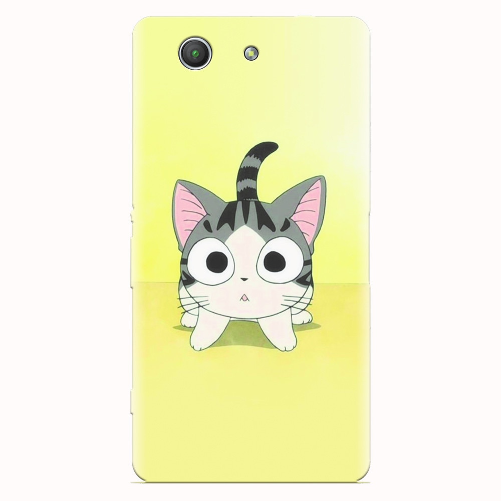 Husa silicon pentru Sony Xperia Z3 mini, Cute Ktty