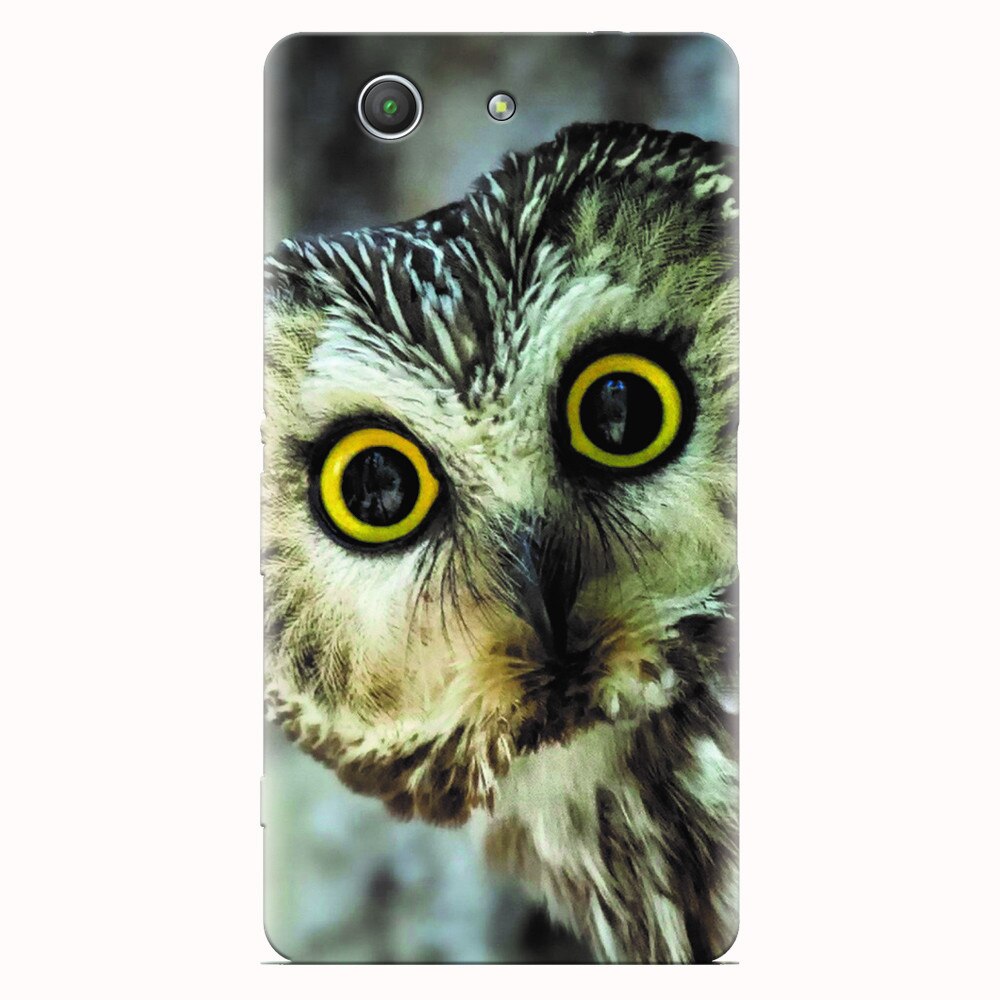 Husa silicon pentru Sony Xperia Z3 mini, Owl