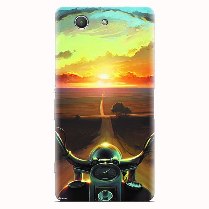 Husa silicon pentru Sony Xperia Z3 mini, Country Road