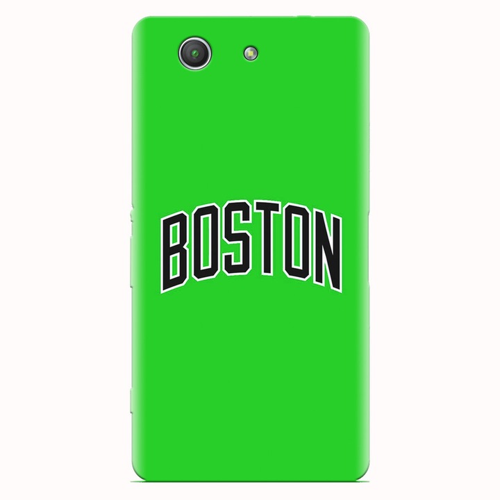 Husa silicon pentru Sony Xperia Z3 mini, NBA Boston Celtics