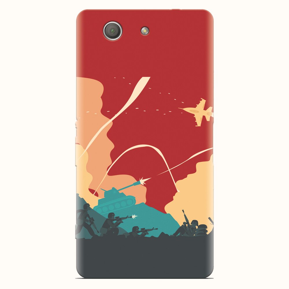 Husa silicon pentru Sony Xperia Z3 mini, War