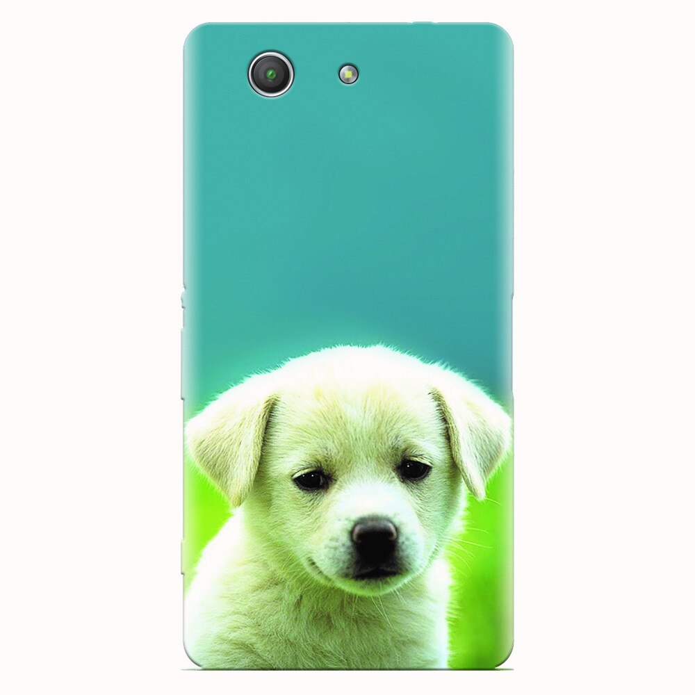 Husa silicon pentru Sony Xperia Z3 mini, Puppy Style