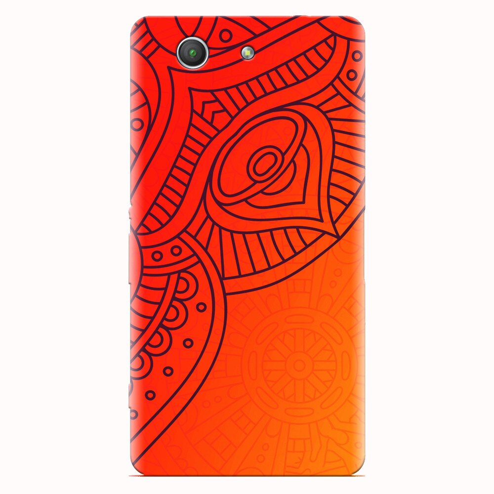 Husa silicon pentru Sony Xperia Z3 mini, Indian Design