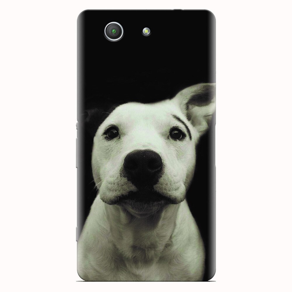 Husa silicon pentru Sony Xperia Z3 mini, Funny Dog