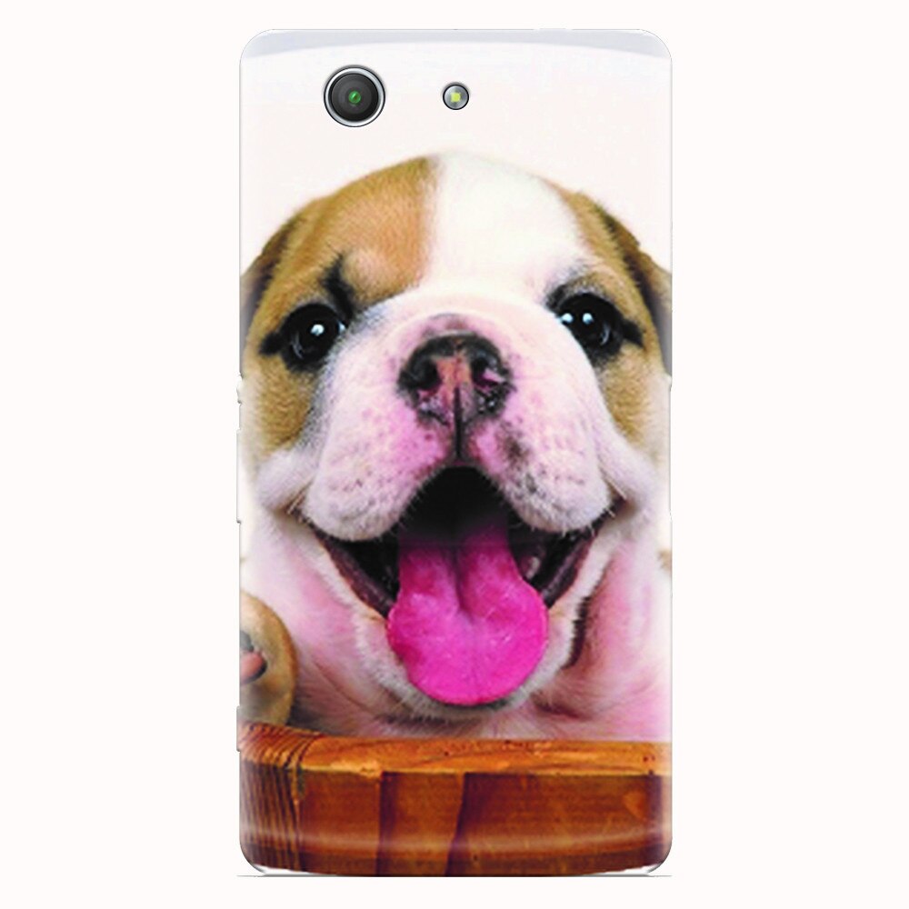 Husa silicon pentru Sony Xperia Z3 mini, Puppies 002