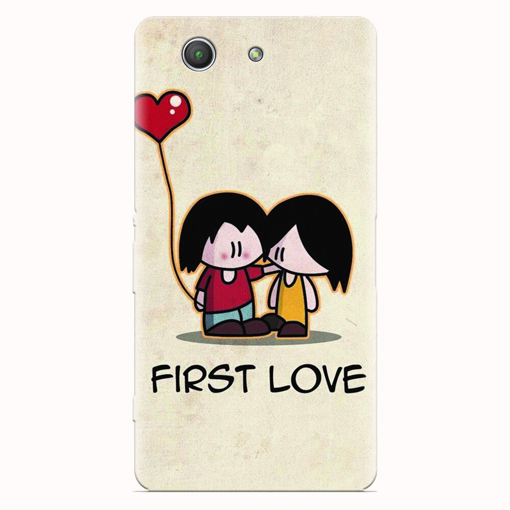 Husa silicon pentru Sony Xperia Z3 mini, First Love Great Lock Screen