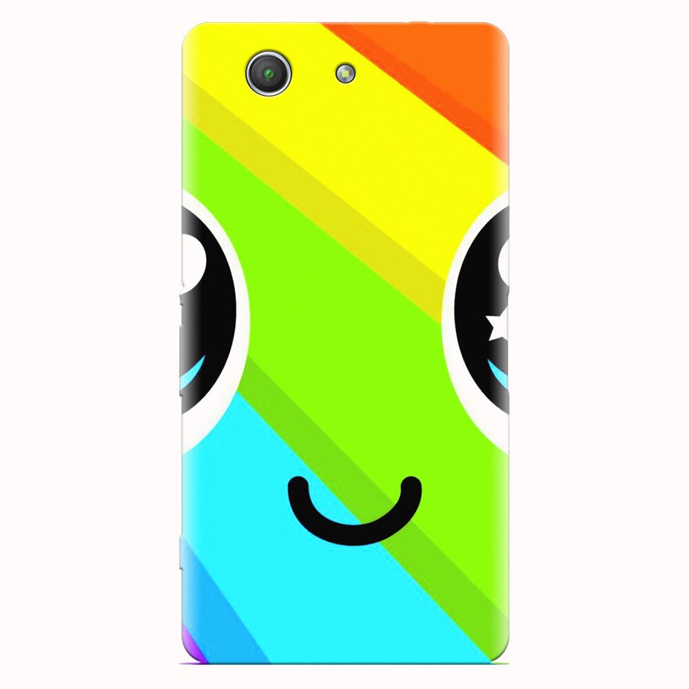 Husa silicon pentru Sony Xperia Z3 mini, Happy Face