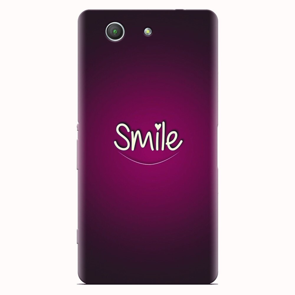 Husa silicon pentru Sony Xperia Z3 mini, Smile Love