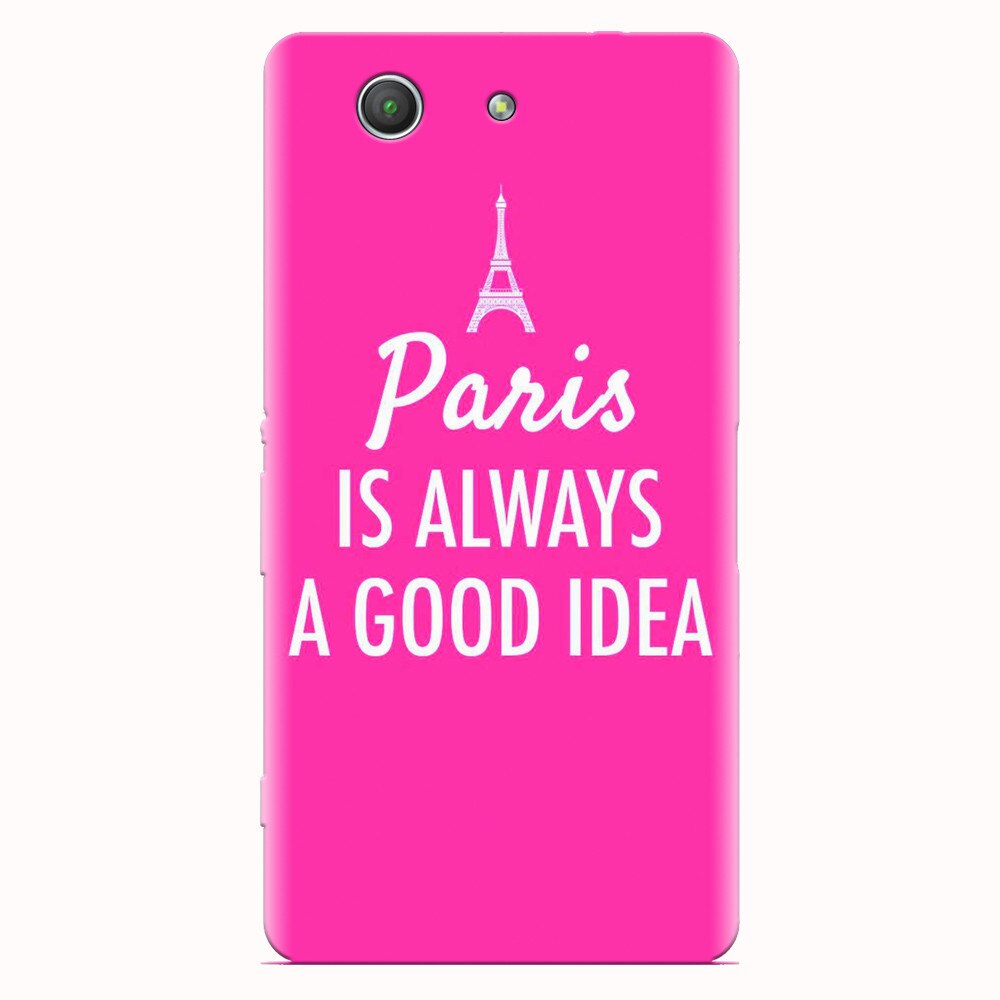Husa silicon pentru Sony Xperia Z3 mini, Paris Is Always A Good Idea