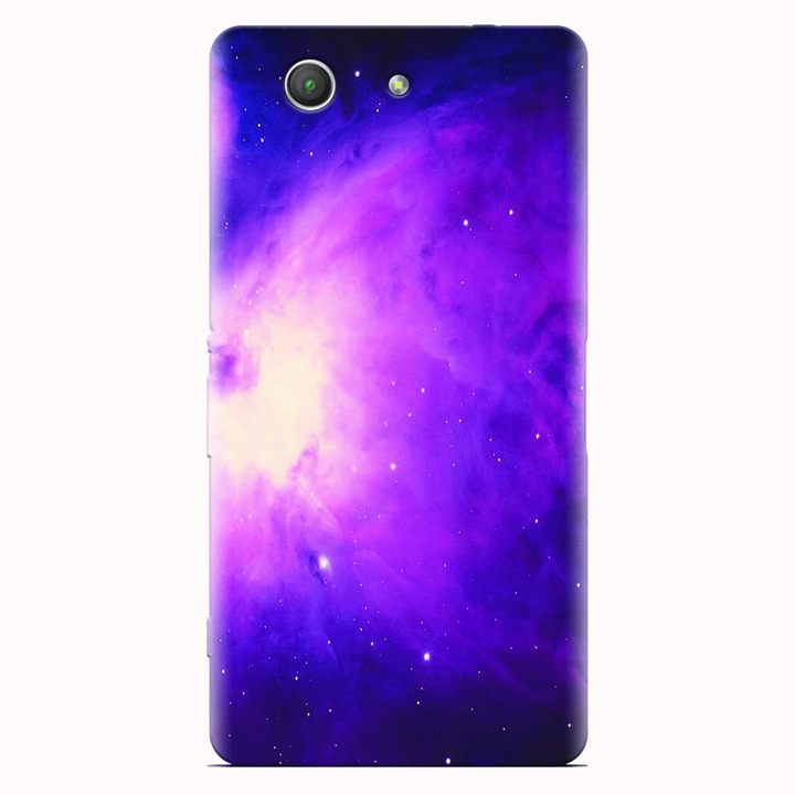 Силиконов кейс за Sony Xperia Z3 mini, Purple Supernova Nebula Explosion