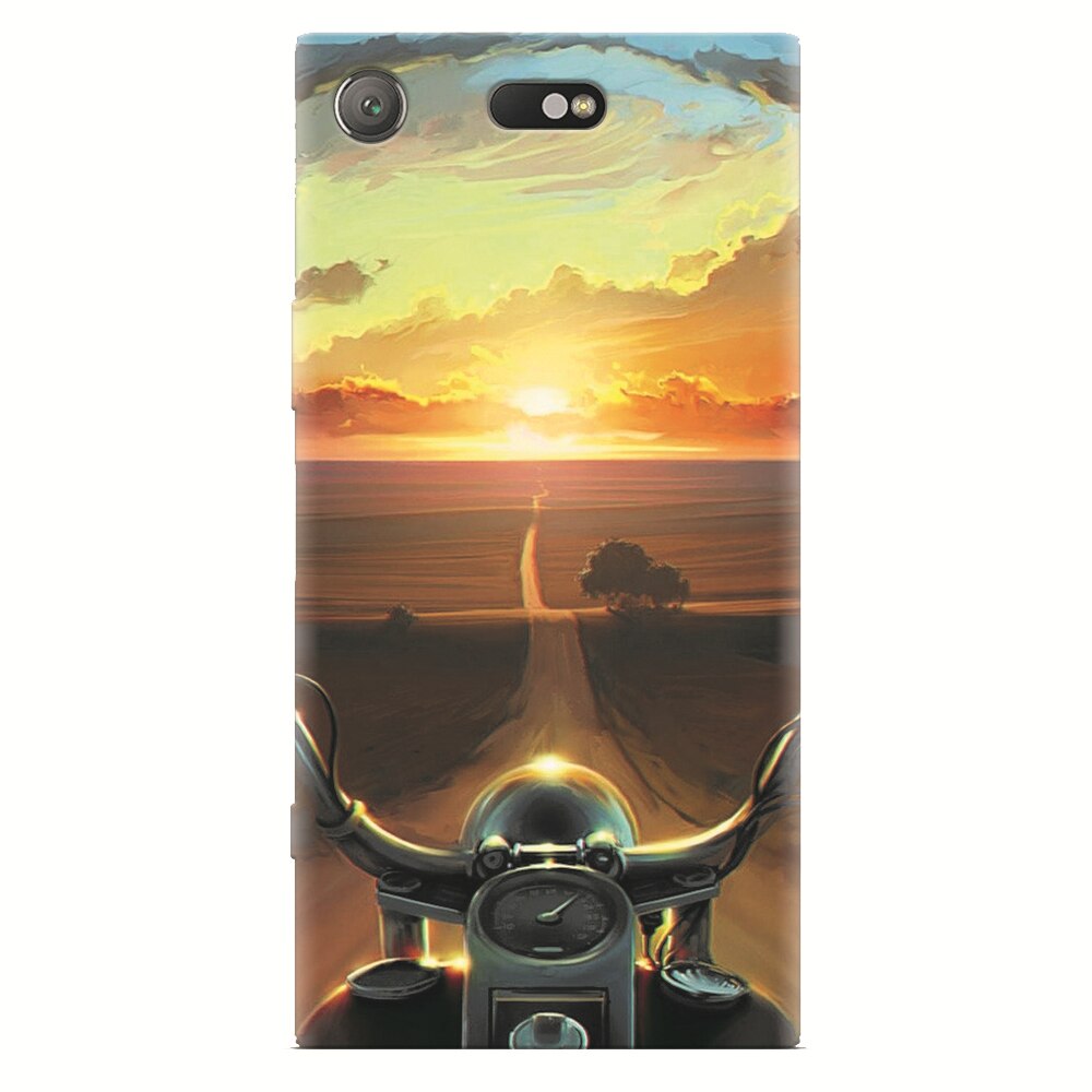 Husa silicon pentru Sony Xperia XZ Compact, Country Road