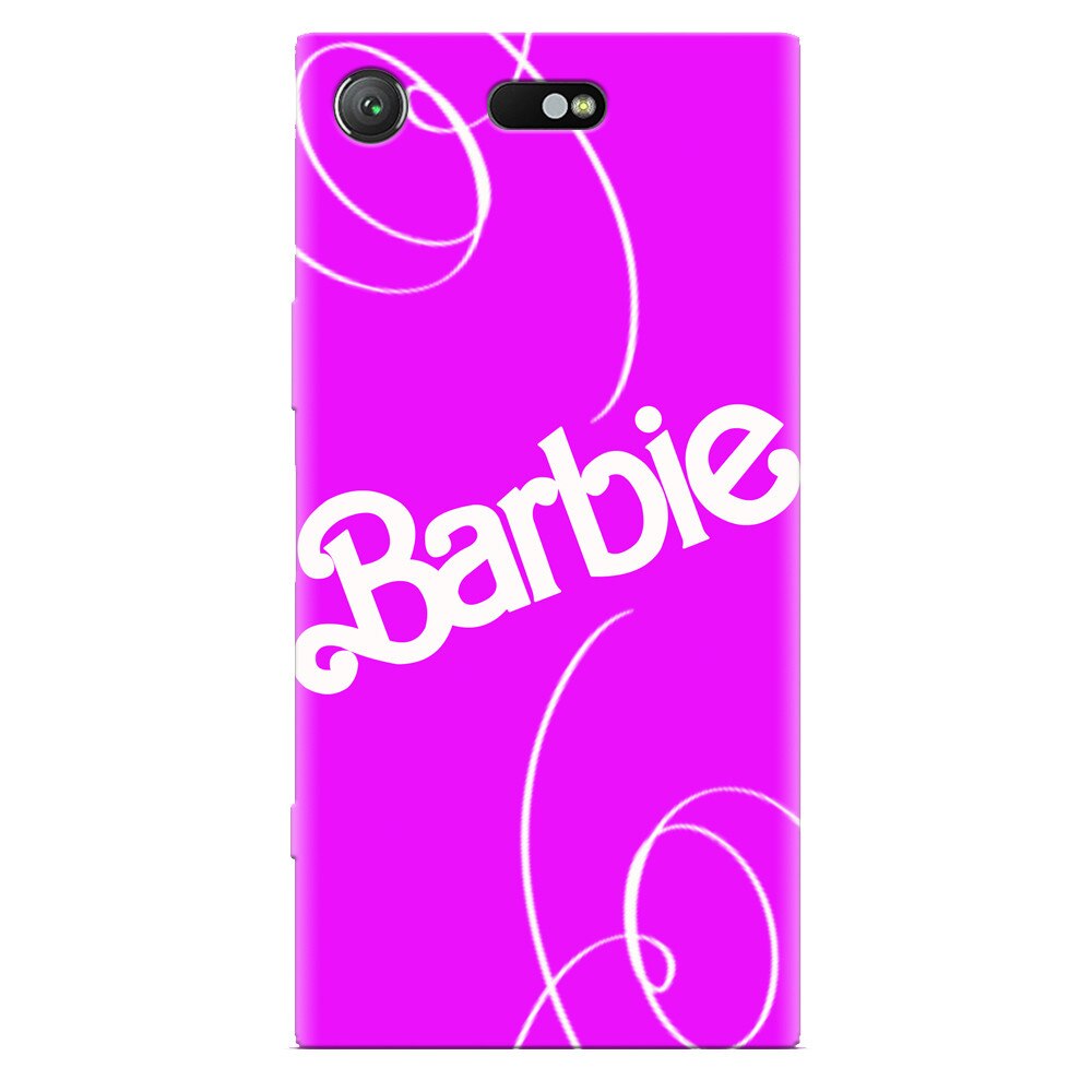 Husa silicon pentru Sony Xperia XZ Compact, Barbie
