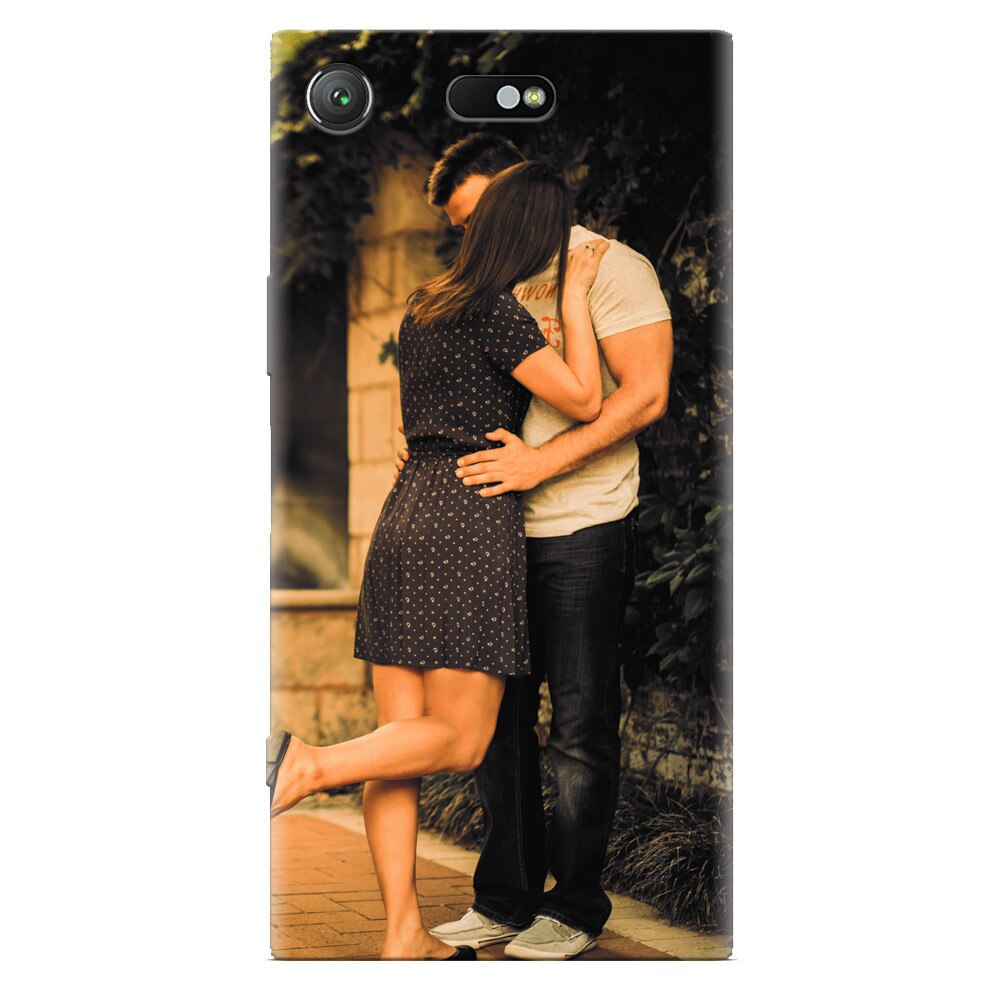 Husa silicon pentru Sony Xperia XZ Compact, Couple Kiss